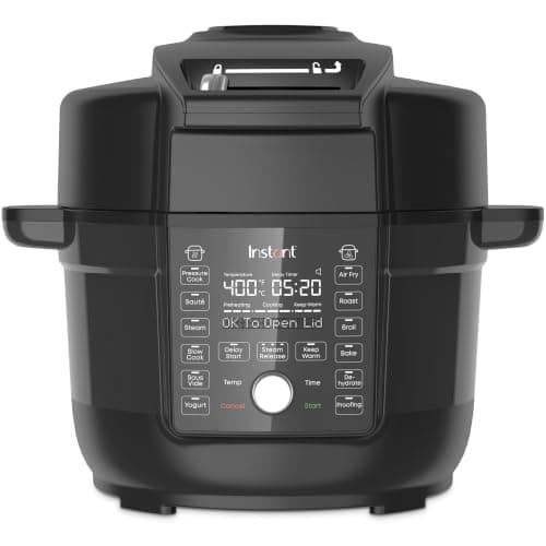 Instant Pot Instant Pot Duo Crisp Ultimate Lid, 13-in-1 Air Fryer & Pressure Cooker, 6.5 Quart